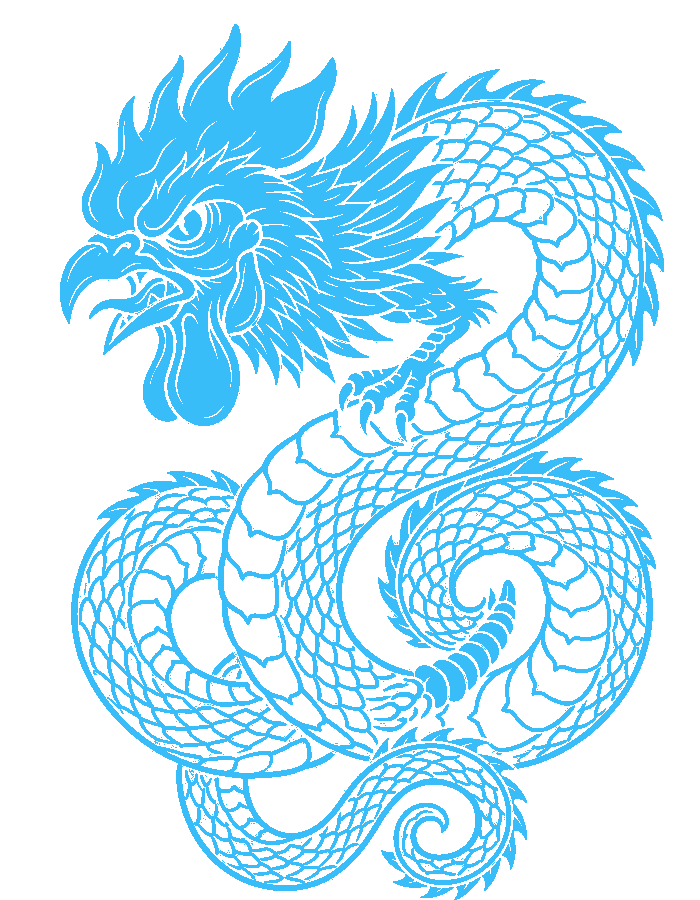 Basilisk Lineart Background